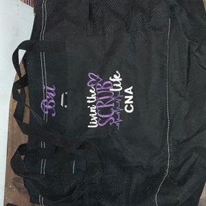 *** FREE with any purchase CNA Black & Purple Work Tote